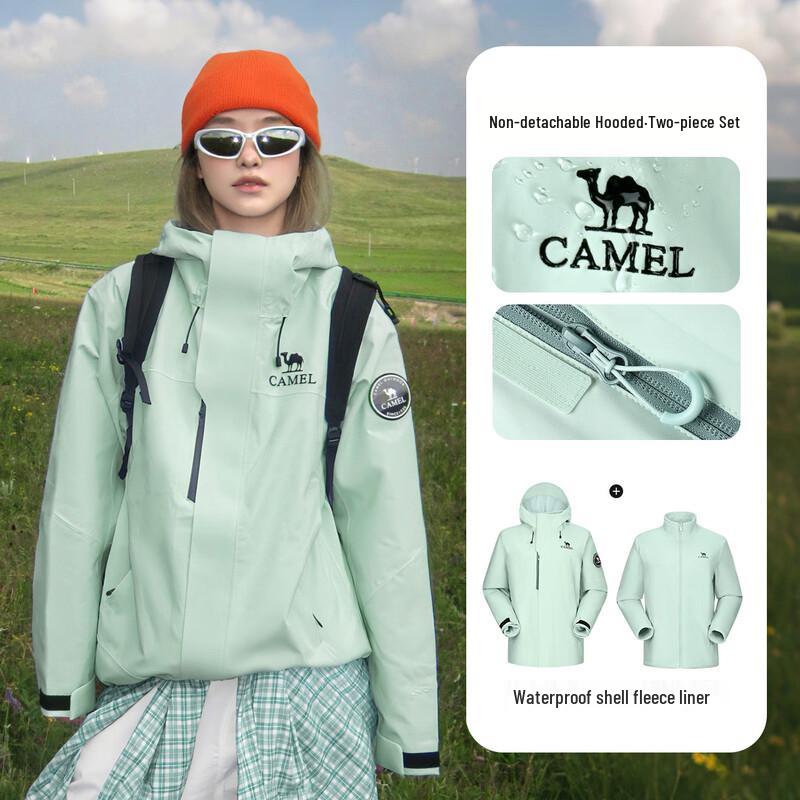 Camel King Armor 3-in-1 Waterproof Jacket A25CAFO289 S