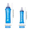 Outdoor Collapsible Soft Water Bottle 250ml 500ml for Running, Hiking, Cycling and Rock Climbing Drinking Sports