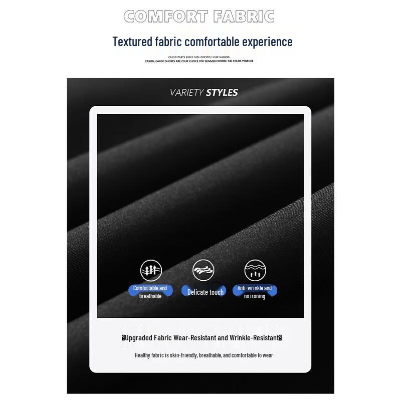 Men's Casual Loose Straight Leg Cargo Pants