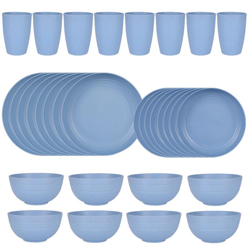 Wheat Straw Dinnerware Set