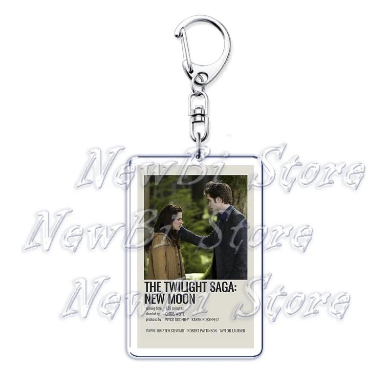 The Vampire Diaries Twilight Keychain for Accessories Damon Stefan Salvatore Elena Bella Swan Edward Cullen Key Chain Keyring