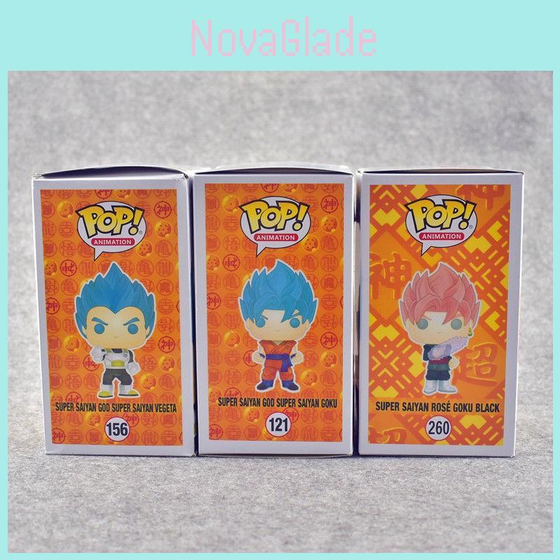 Premium Kwaliteit Pop Blauwe Goku Vegeta Figuur Met Prachtig Roze Haar En Klassiek Ontwerp