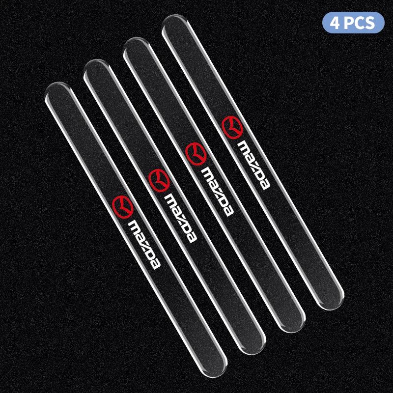 

8pcs Transparent Car Door Handle Sticker Decoration Protector Film For Mazda 3 6 CX MX5 CX30 RX8 Miata Atenza Axela Accessories