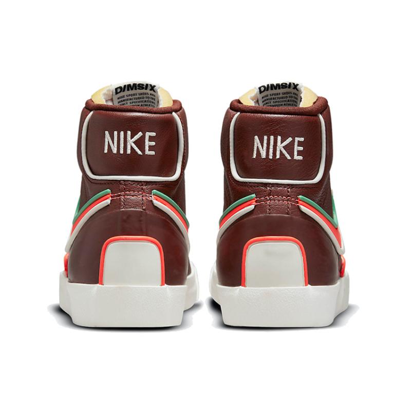 Nike Blazer Mid 77 Infinite Bronze Eclipse Crimson Sneakers Skateboard Shoes DA7233-200