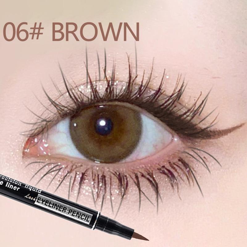1pcs Colorful Precision Liquid Eyeliner Pens - Long-lasting Waterproof Smudge-proof For Beginners