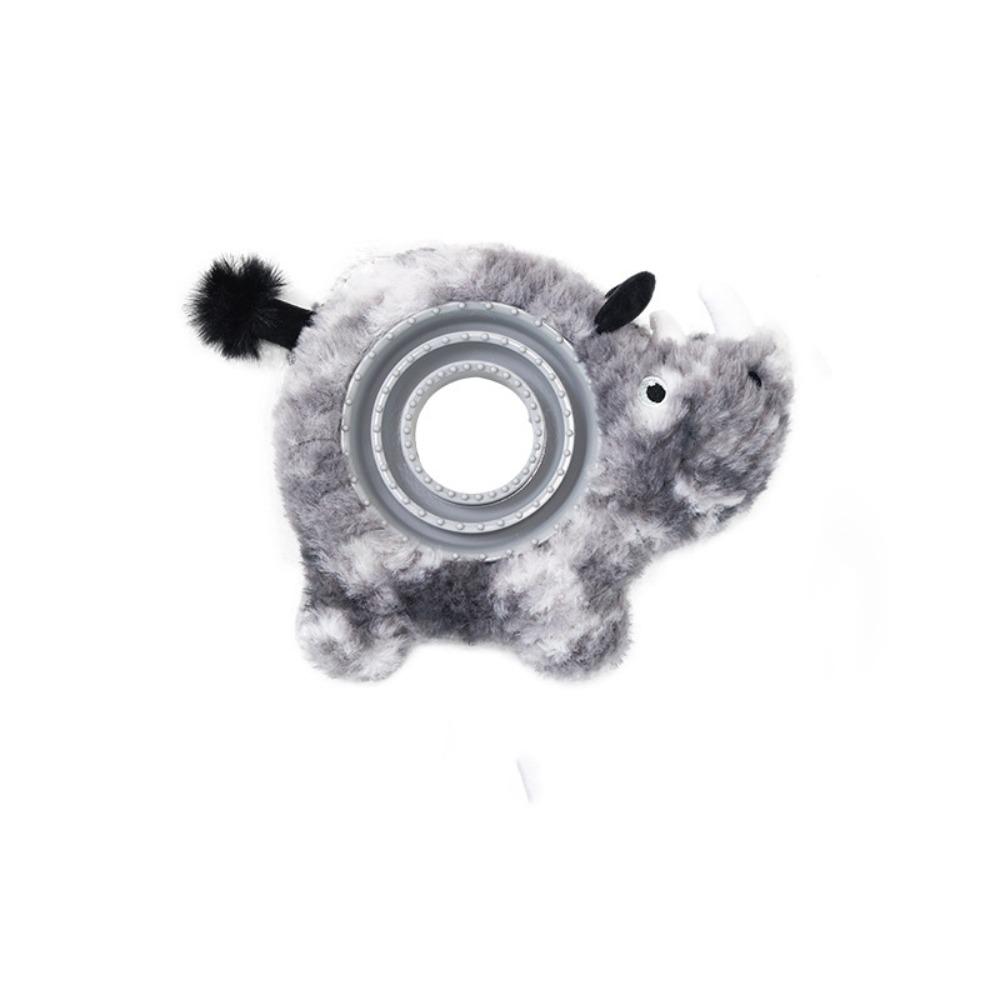 

Animal Shape Dog Leaking Food Toy Wear-resistant Puppy Disc Toys Pet Training Toys Outdoor Style B