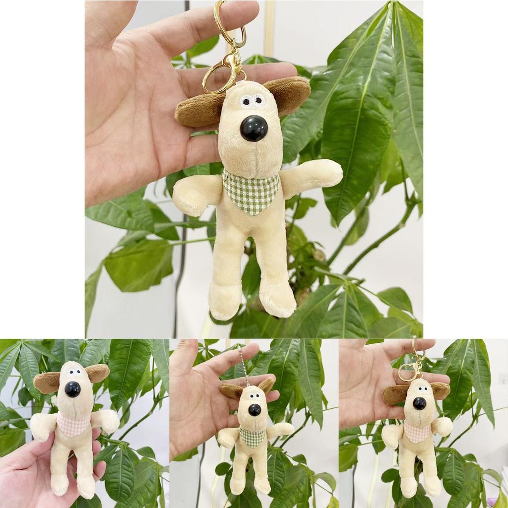 Charming Keychain Plush Dog Doll Perfect For Birthdays Unique Soft Toy Gift