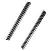2Pcs Interior Door Armrest Panel Cover Trim Carbon Fiber Sticker Fit for Mazda MX‑5 Roadster NC 2009‑2015