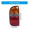 Rear Signal Brake Lamp Housing Truck Tail Light Cover Suitable For 2-Door Regular Cab With Out Bulb 8156004060 TO2800139