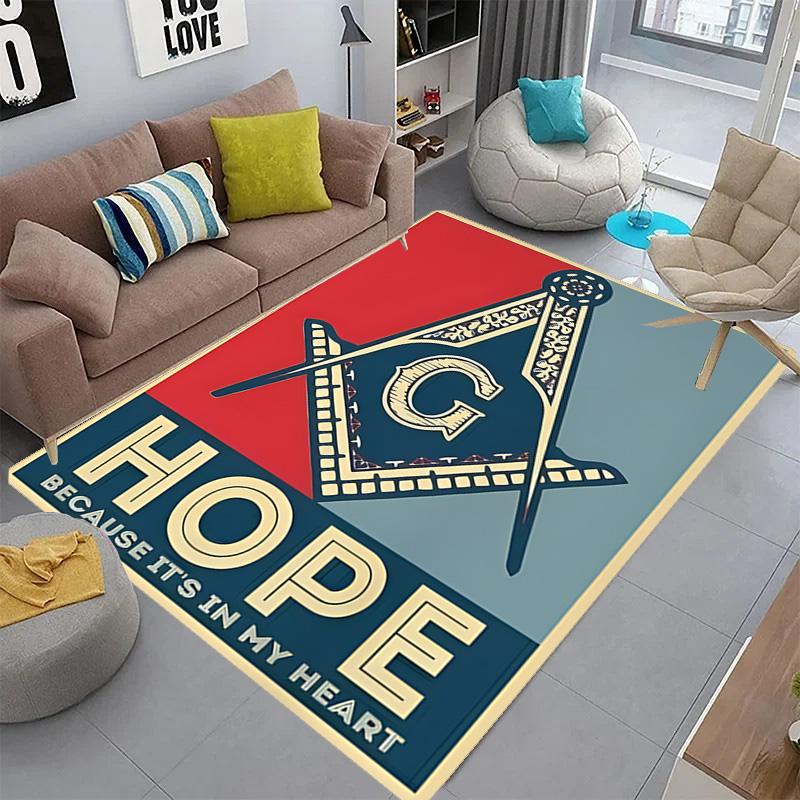 Esoteric Symbols Cosmic Harmony carpet Doormat Home Decor Protective pad Christmas gifts Fashion
