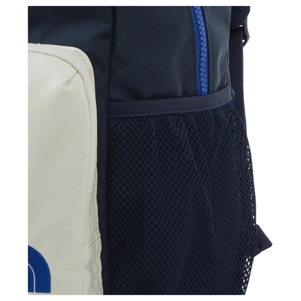 The North Face 16L Brand Logo Color Block Design Polyester Backpack Kids backpack Navy-Blue NM2DR50S