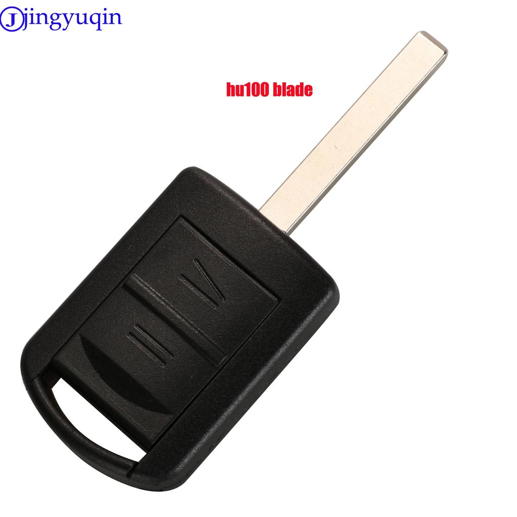 Jingyuqin Pro Vauxhall Opel Klíč Skořápka Fob Pro Opel Corsa Combo Meriva Dálkové Ovládání Styling Kryt Pouzdro 2 Tlačítka + Planžeta HU43 (79)