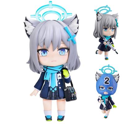 Anime Sunaokami Shiroko Figure Sunaokami Shiroko Action Figure Sunaokami Shiroko Figurine PVC Model Toys Collection Statue Gifts