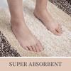 Homaxy Badmatten Extra Zacht Absorberend Microvezel Badmatten Antislip Pluche Shaggy Machine Wasbaar Tapijt Badkamervloerkleden