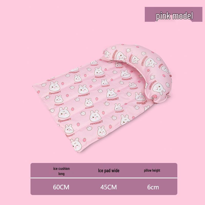 

2025 Лето Охлаждающий гель для питомцев Мультяшная гелевая подушка со льдом для собак и кошек