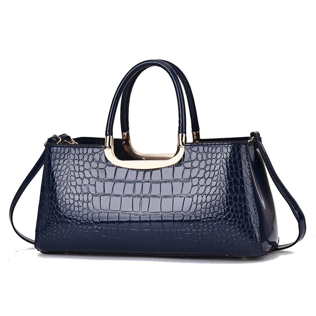 

Stone Pattern Tote Bag For Women With Pu Material And Inner Pockets For Daily Use