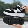 Children 4 Roller Skate Shoes With Wheels Rollerskates Fashion Outdoor Sports Girls Boys Gifts For Women Size31-42