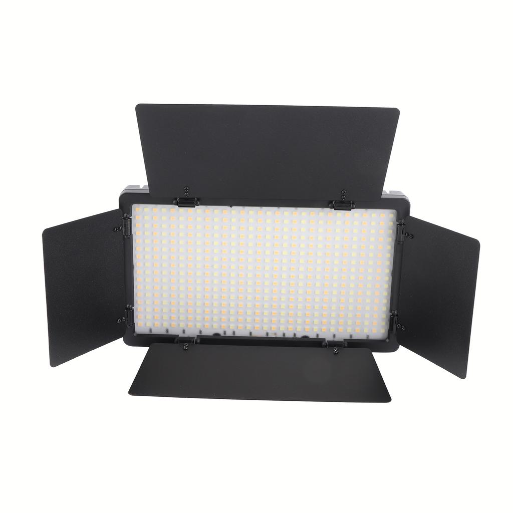 LED Video Light Professional Photography Light Panel 480PCS Bright Light Beads Adjustable BiColor Temperature 3200