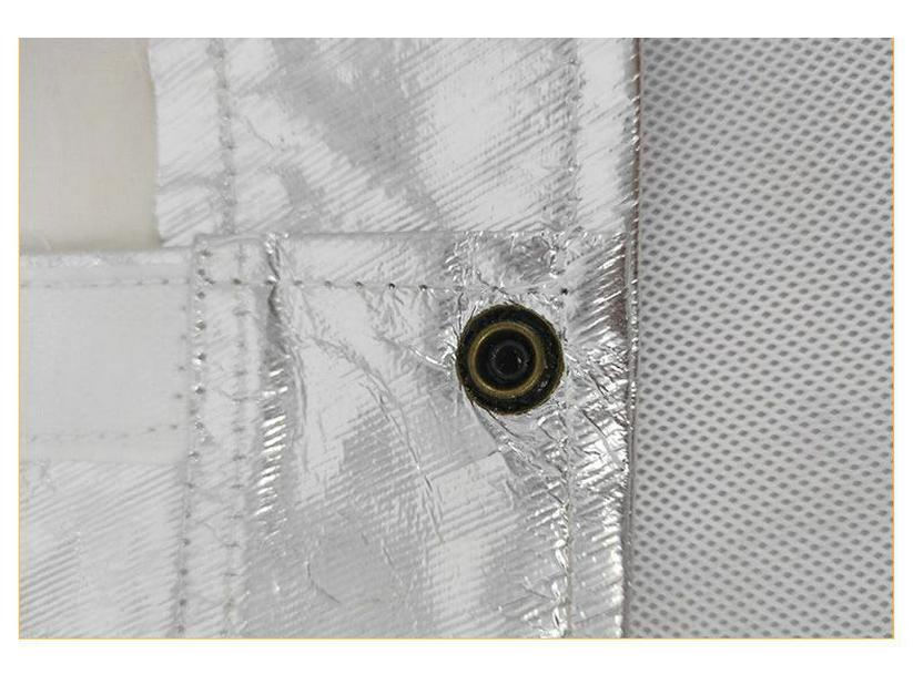 High-Temperature Aluminum Foil Heat-Resistant Suit 500-1000°C - Thickened, Split, Full-Body Protective Gear for Men and Women