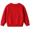 Hand-embroidered Flower DIYs Baby Pullover Bottoming Sweater Birthday Girl Sweater