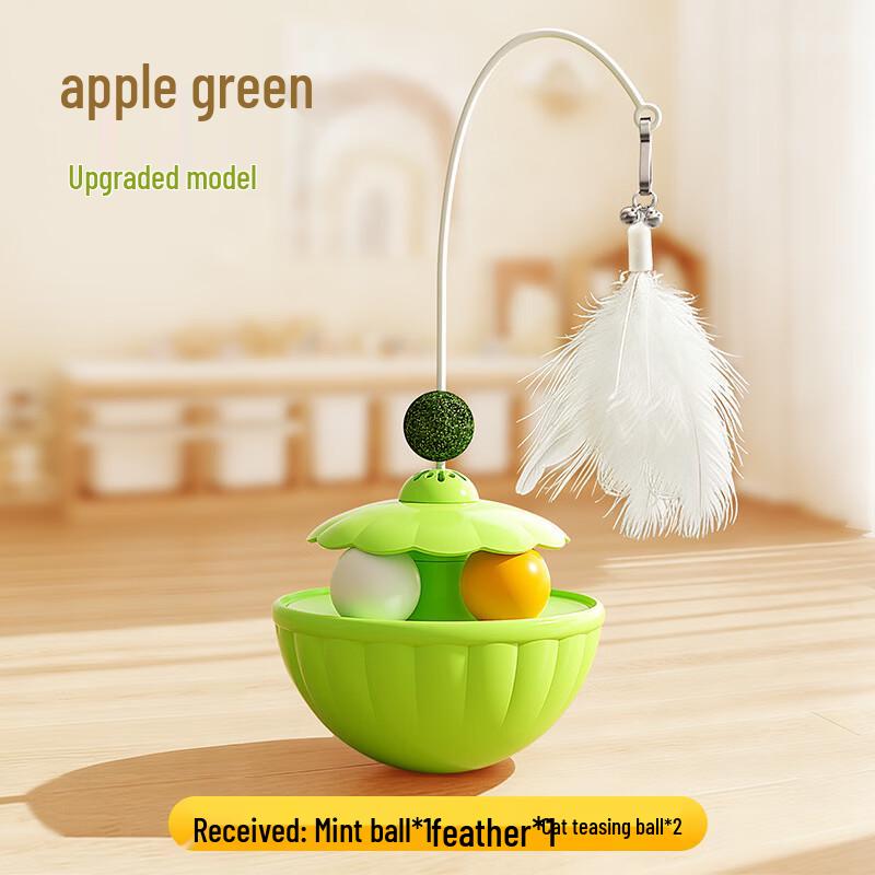 Интерактивная игрушка-неваляшка для кошек