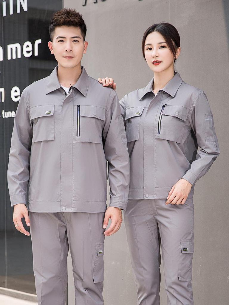 Vêtements de travail d'été personnalisés à manches courtes: Réparation Automobile & Protection du Travail, Uniformes Absorbant la Sueur