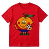 Naranjito Spagna 82 Mascotte Spagna 1982 Maglietta Calcio Unisex Abbigliamento Unisex Moda Casual Cotone Oversize Manica Corta Magliette