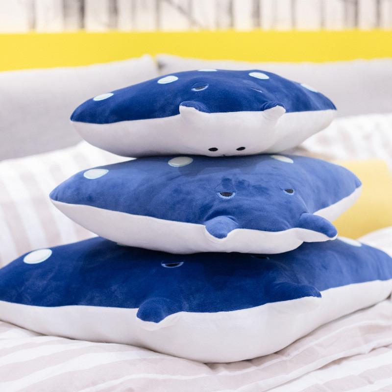 Rays Marine Manta Animal Plush Toy Stuffed Doll Bedroom Decoration Gift Kids