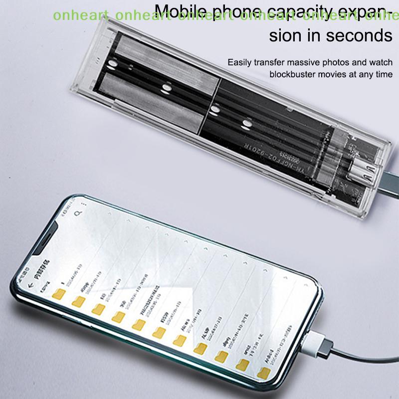 [C]M.2 NVME PCIe NGFF SATA Protocol Case Clear USB Type C 10Gbps PCI-E Transparent External Hard Disk Box Case For Laptop Phone