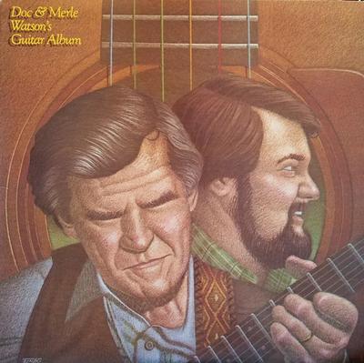 LP Record DOC & MERLE WATSON - Guitar Album FF301 FLYING FISH 1983 US Country/Folk Used