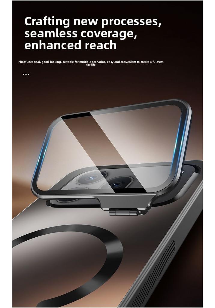 For Huawei Honor 600 Pro Case Hard PC Magnetic Wireless Charging Lens Stand Protective Back Cover Case For Honor 600 Pro Shell