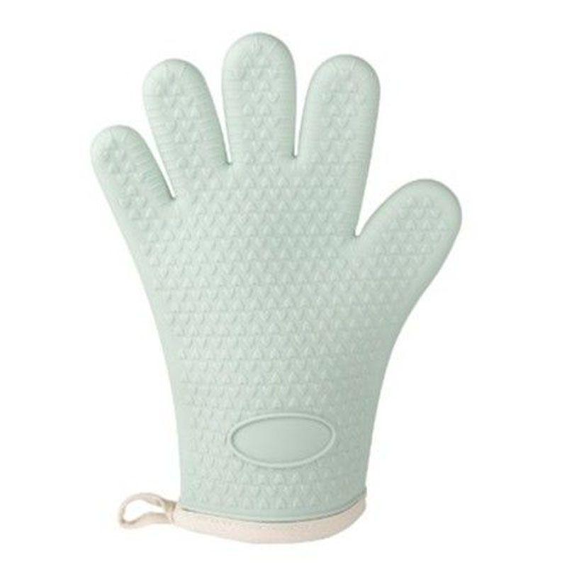 

Силіконові термоізоляційні рукавички для духовки - Жаростійкі, водонепроникні та потовщені бавовняні для випікання