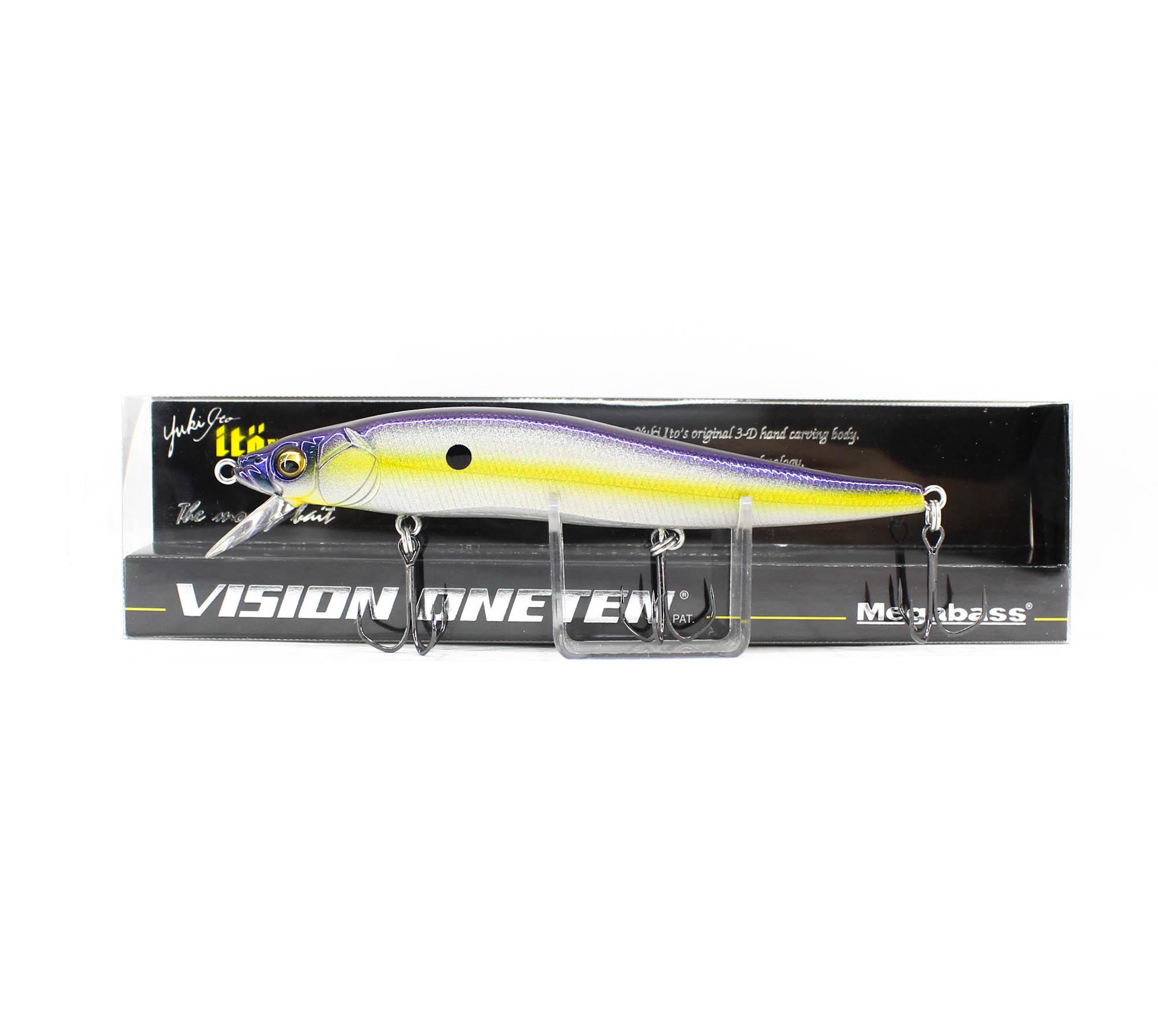 Megabass Vision 110 Oneten Regular Медленная плавающая приманка Sexy Shad (5745)