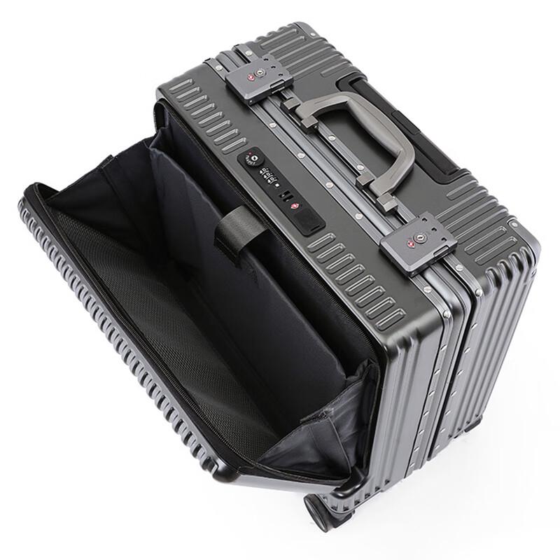 Xiaoyan Front-Opening Anti-Theft Carry-on Suitcase