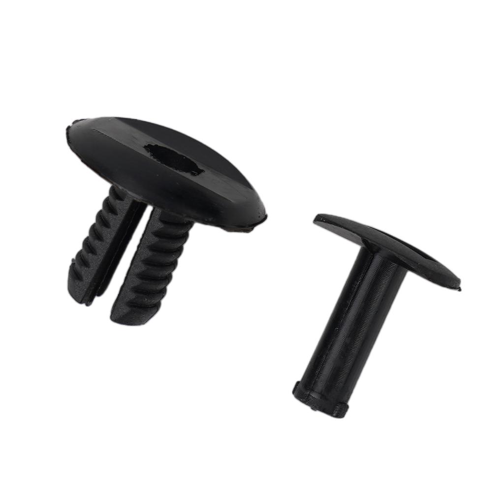 20mm Collar Clips Black Door Trim Clips For Mercedes