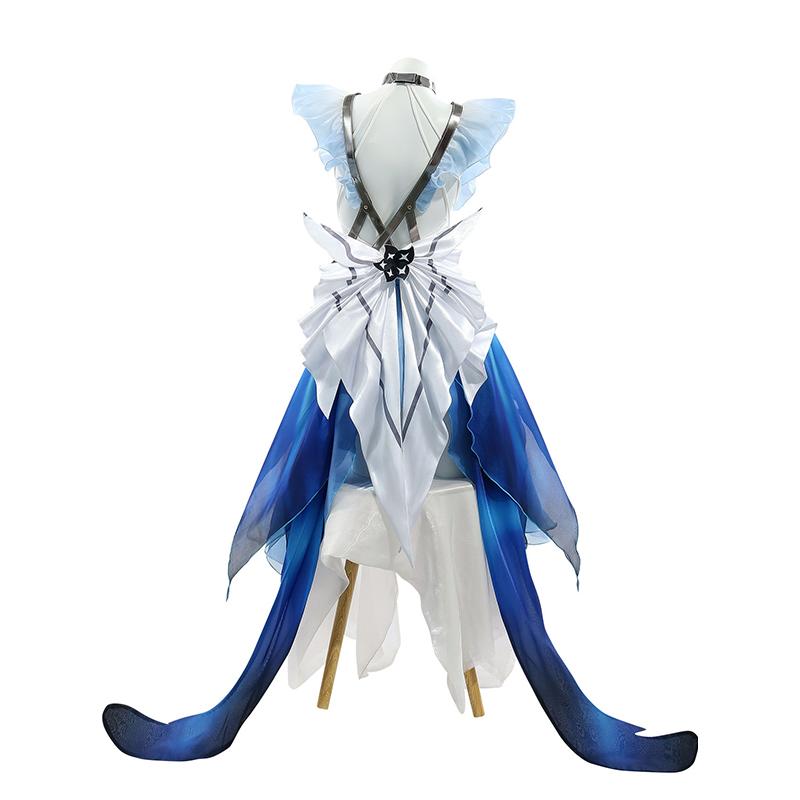 Game Wuthering Waves The Shorekeeper Cosplay Costume The Guardian Of The Black Shores Dress Women Halloween Party Outfit