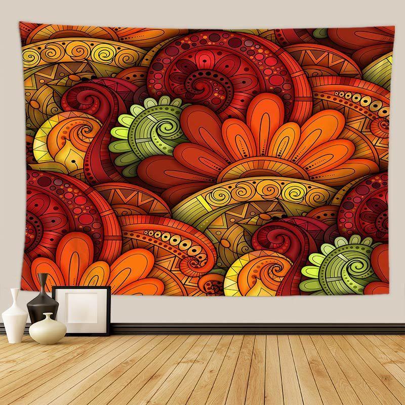 Mexican Style Tapestry 75x100 чёрный