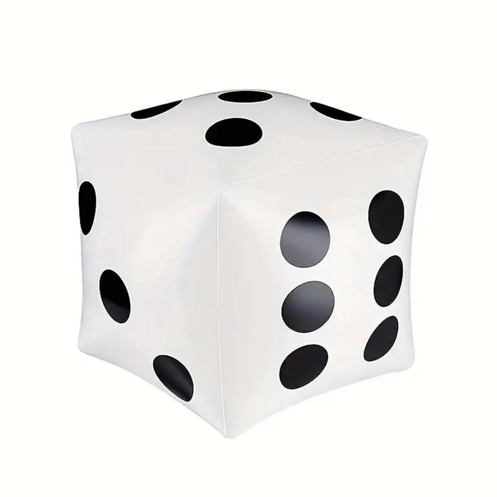 Activity Inflatable Dice PVC Funny Dot Diagonal Inflatable Dice Giant Outdoor Pool Party Games Adults Entertainment Play Cube