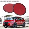 Per Nissan Per QASHQAI Riflettori Rotondi Compatibili per Installazione Paraurti Posteriore