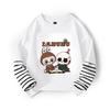 Spring and Autumn Girls'  Casual Base Shirt Children's Top