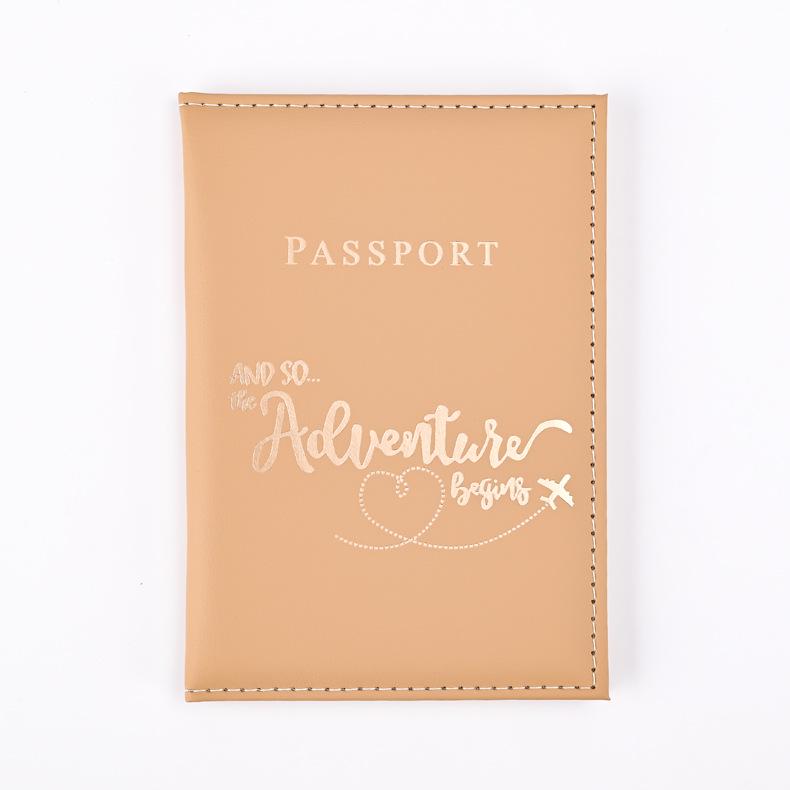 2024 Stylish PU Leather Passport and Ticket Holder with Textured Design