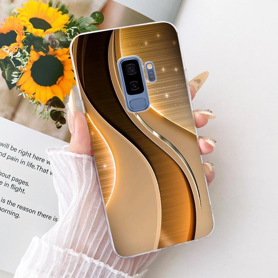 For Samsung Galaxy S9 S9+ Case SM-G960F SM-G965F Cover Fashion Dragon Lion Cartoon Soft Silicone Bumper on Samsung S9 Plus Shell