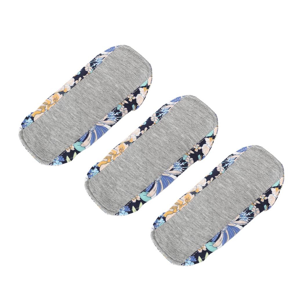 Washable Feminine Pads Leakage Proof Strong Absorbent Breathable Reusable Cotton Menstrual Pads 3pcs MSH007