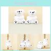 Adorable Polar Bear Plush Keychain Cute Mini Teddy Doll Couple Bag Charm Gift