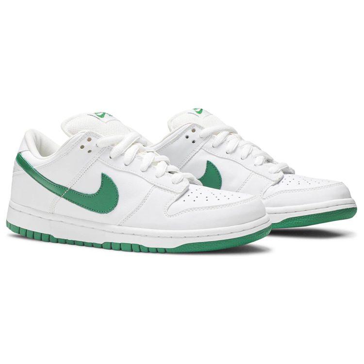 Nike Dunk Low Pro Sb White Classic Green 304292-133