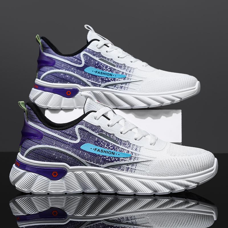 Coconut shoes summer breathable fly-woven mesh breathable sports shoes soft-soled casual running shoes 39