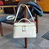 25 New Style Real Leather Women's Bag TC Top Layer Cowhide Metal Buckle Decoration Color Fashion Retro Handheld  Shoulder Bag