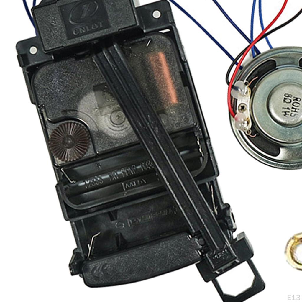 Pendulum Clock Movement Kits Making Replacement Parts Music Box Speaker