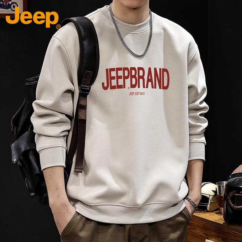 

JEEP Men s Heavyweight Crewneck Sweatshirt 4XL