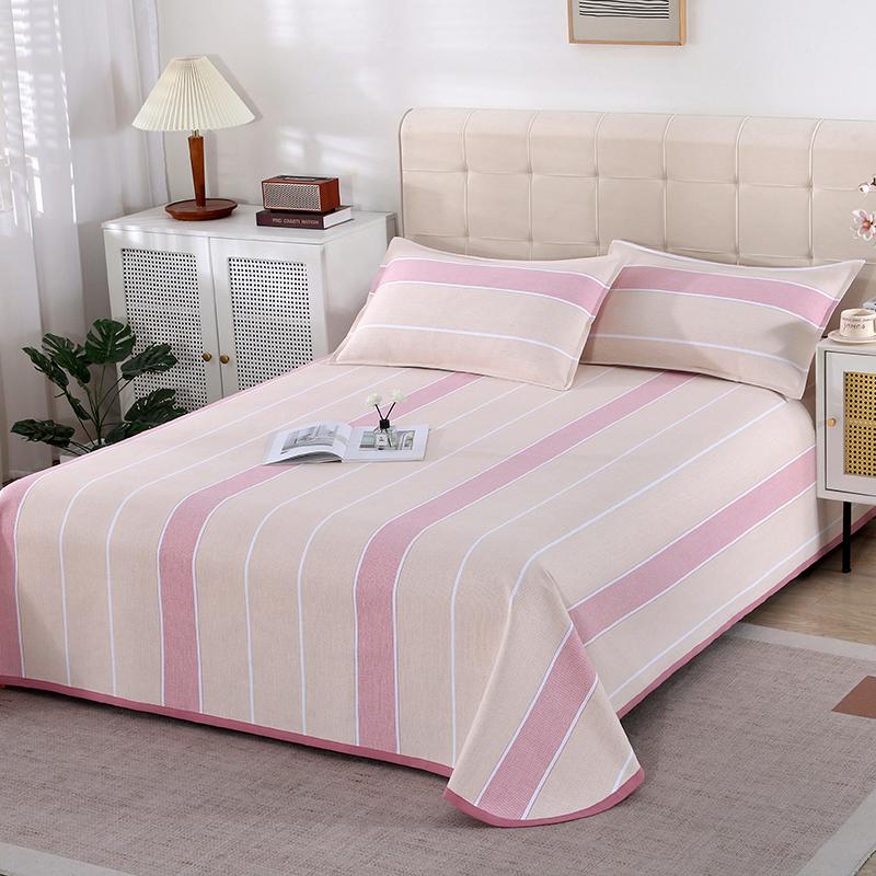 2025 Thick Gauze 3-Piece Bed Set: Extra Thick, Pure Cotton Old Coarse Cloth Cool Mat